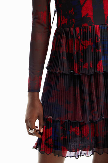 M. Christian Lacroix short pleated dress | Desigual