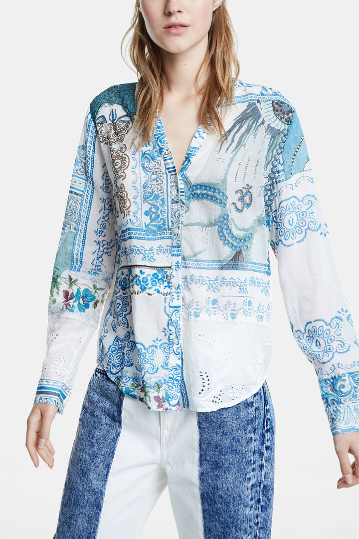 Camicia indiana 100% cotone | Desigual