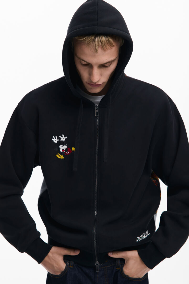 Mickey Mouse™ zip-up sweatshirt | Desigual
