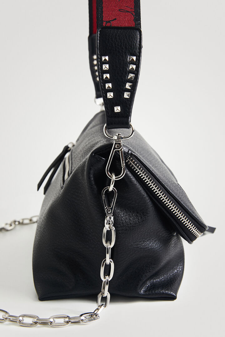 Leather-effect sling handbag | Desigual