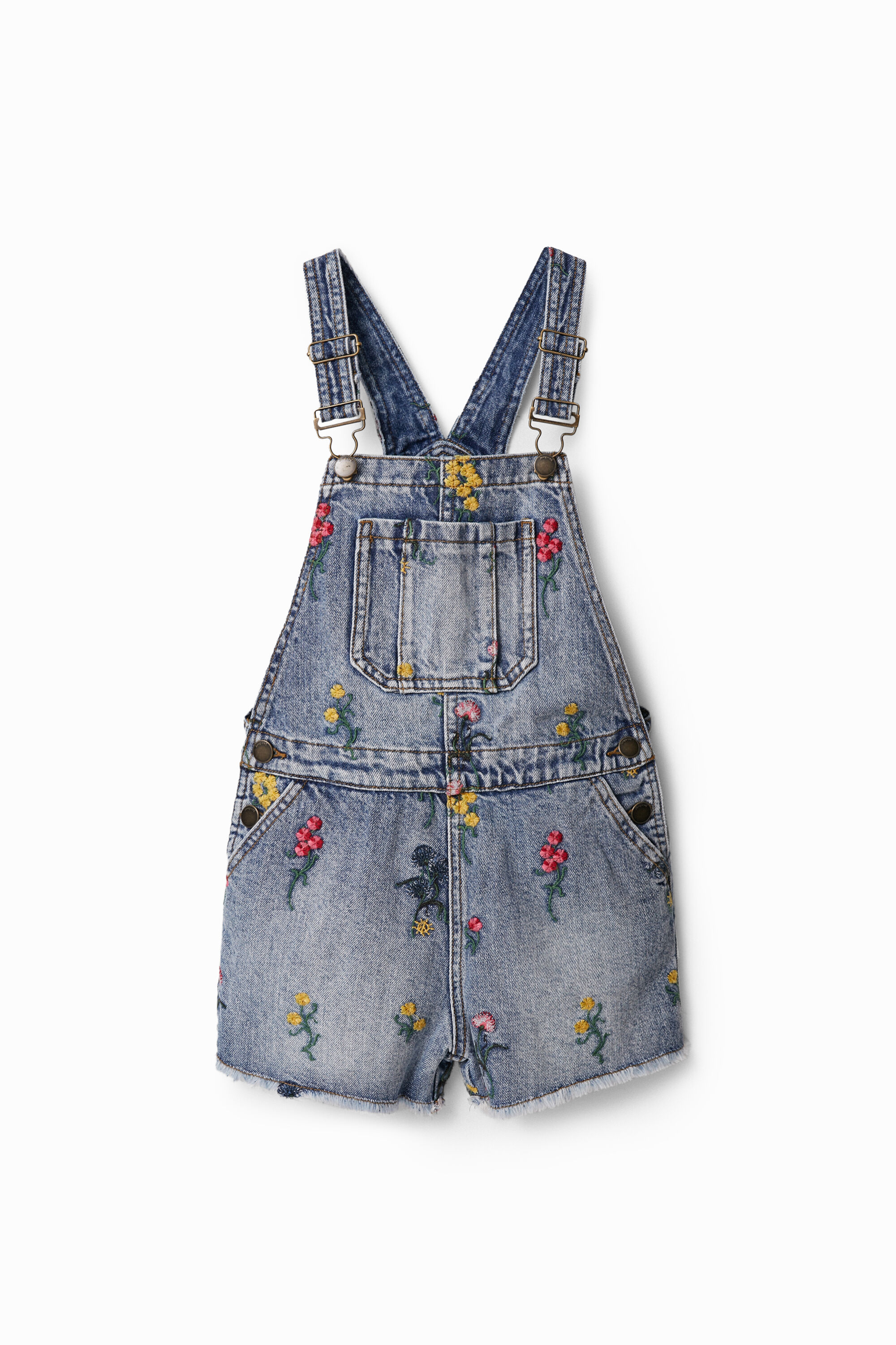 口コミ・レビューで人気商品を探そう デニムショートサロペット | Desigual.com サロペット・オーバーオール・オールインワン