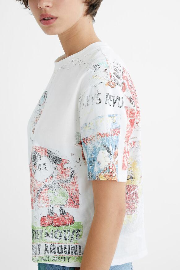 Camiseta 100% algodón Mickey Mouse | Desigual