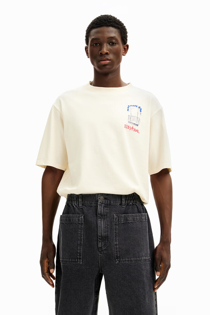 Denim shorts with pockets | Desigual