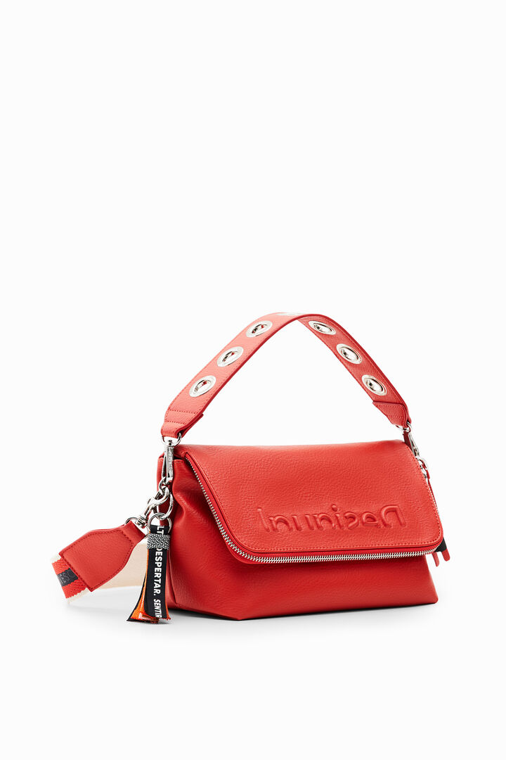 Half-logo crossbody bag | Desigual