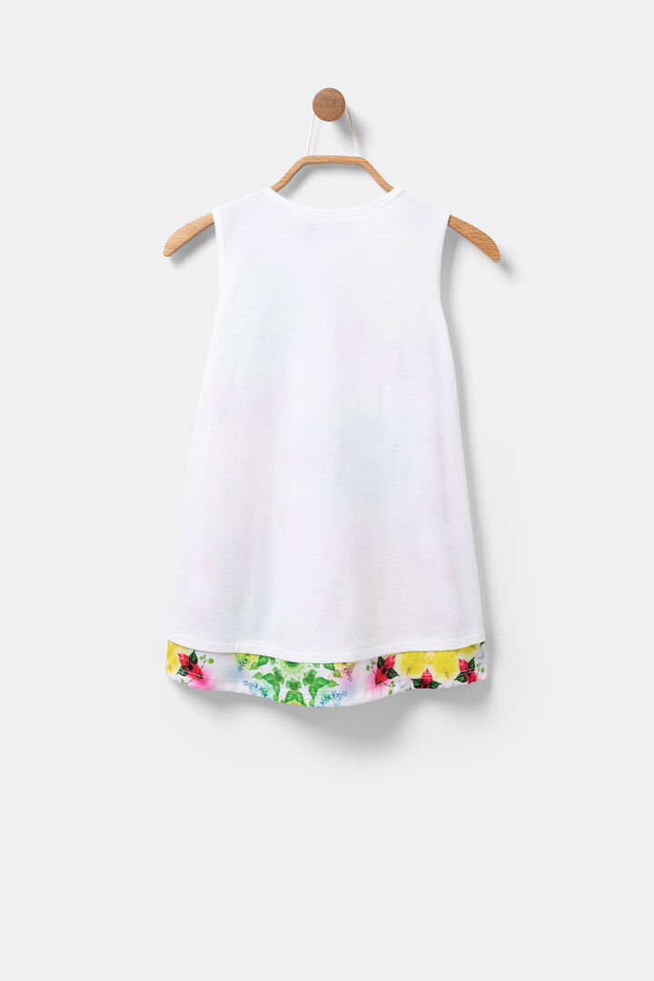 T-shirt double layer die cut | Desigual