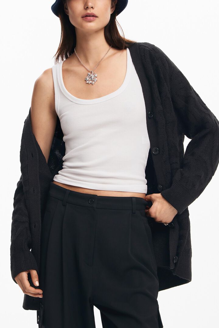 Cárdigan oversize punto | Desigual