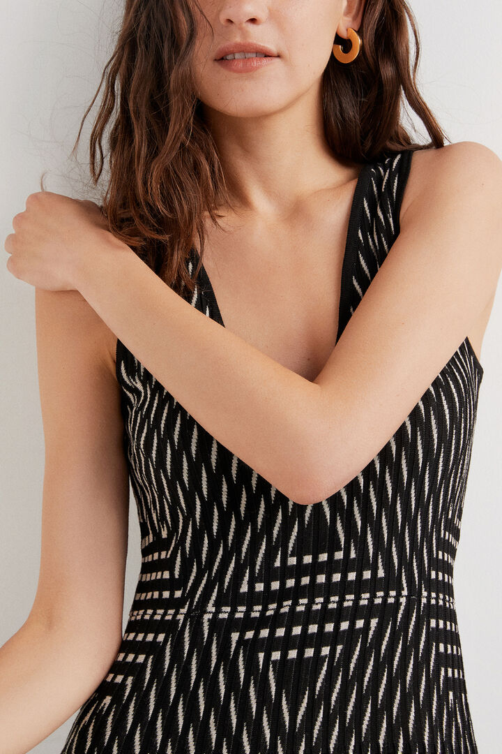 Vestido punto skater | Desigual