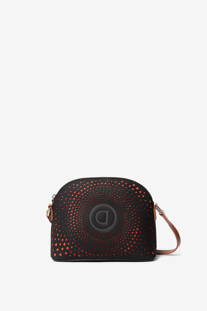 Sling bag with logo and geometric spiral | Desigual