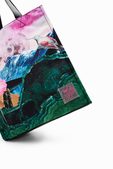 Bolso shopper grande fantasía | Desigual
