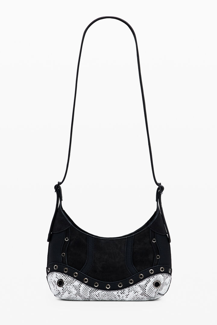 Bolso serpiente tachuelas pequeño | Desigual