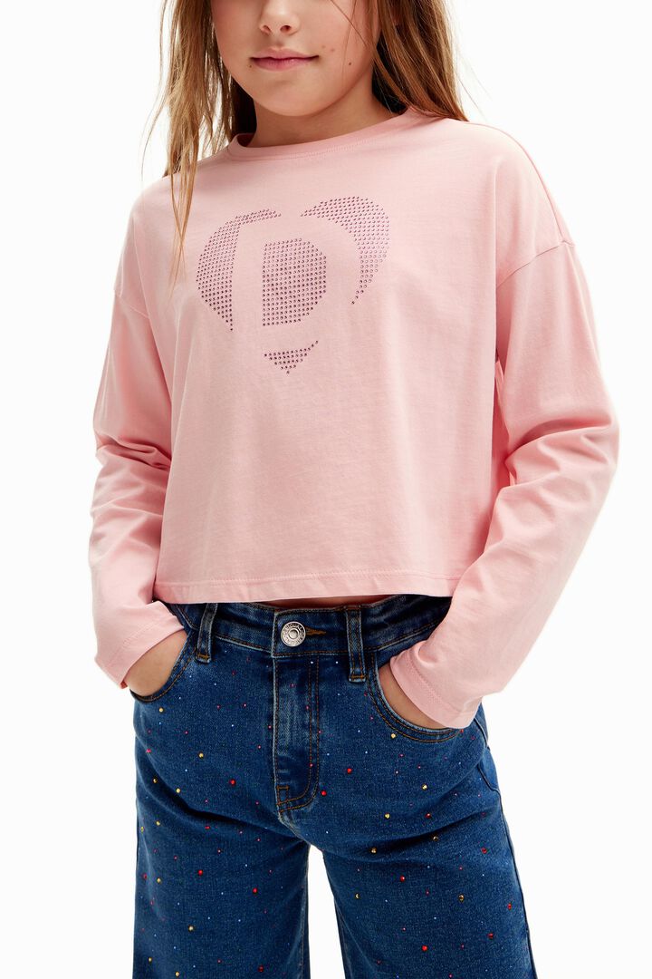 Desigual heart T-shirt | Desigual