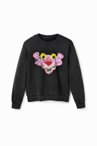 Distressed Pink Panther sweatshirt | Desigual