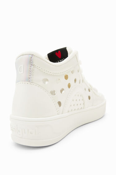 Sneakers altas agujeros | Desigual