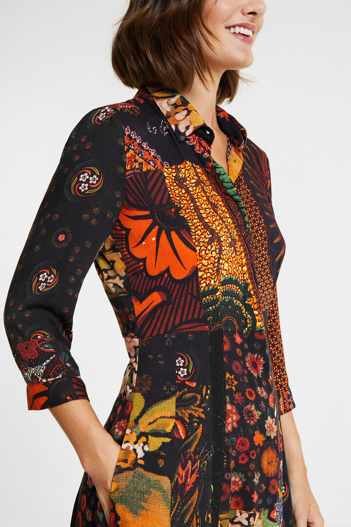 Robe chemise longue | Desigual