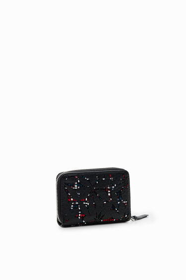 Cartera petita flors encunyades | Desigual