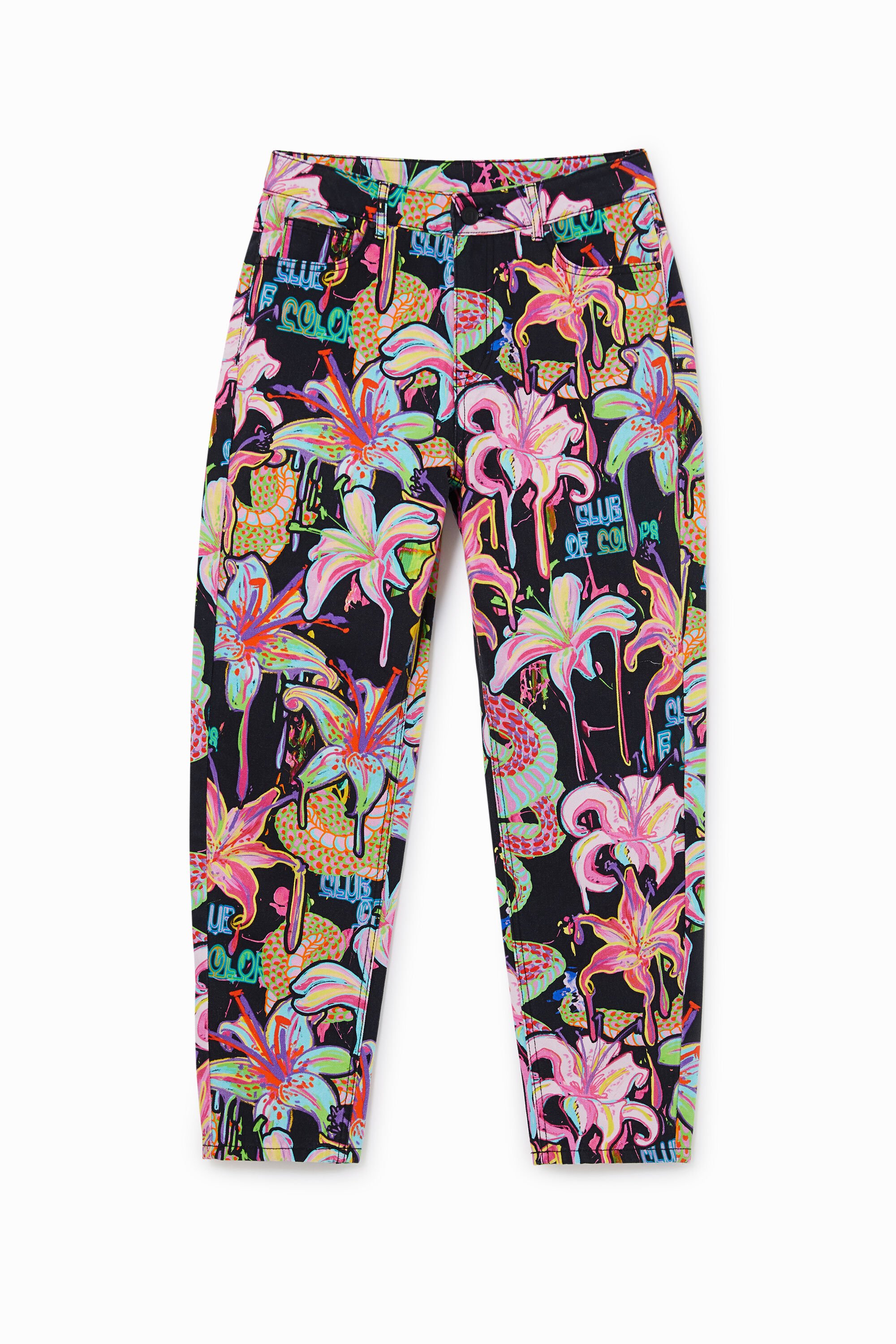 Pantaloni mum sale