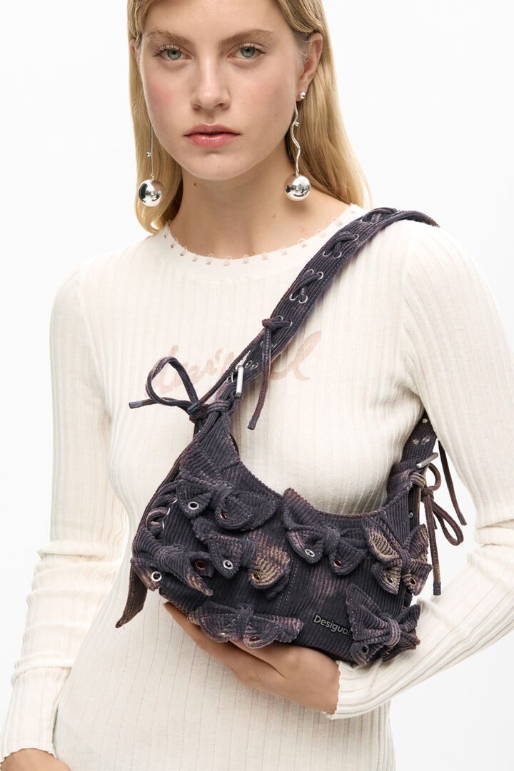 Medium cotton bag with bows | Desigual
