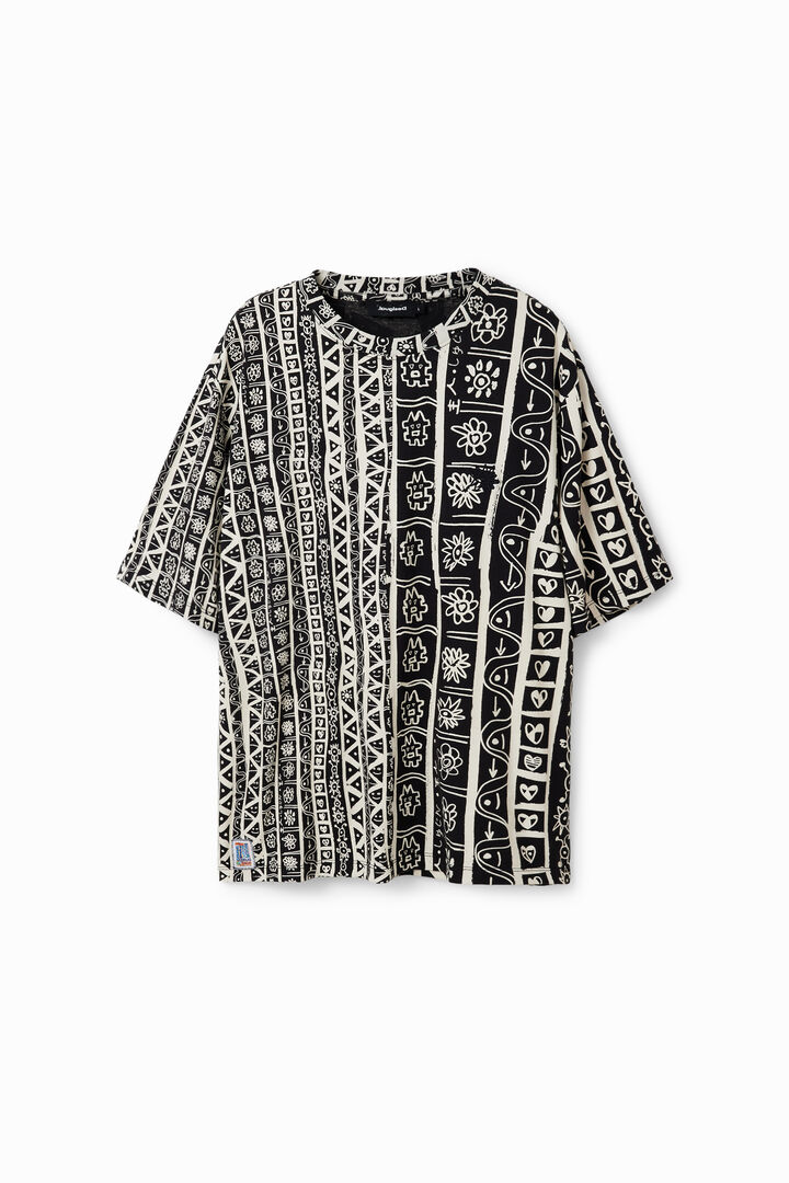 Camiseta arty cenefas | Desigual