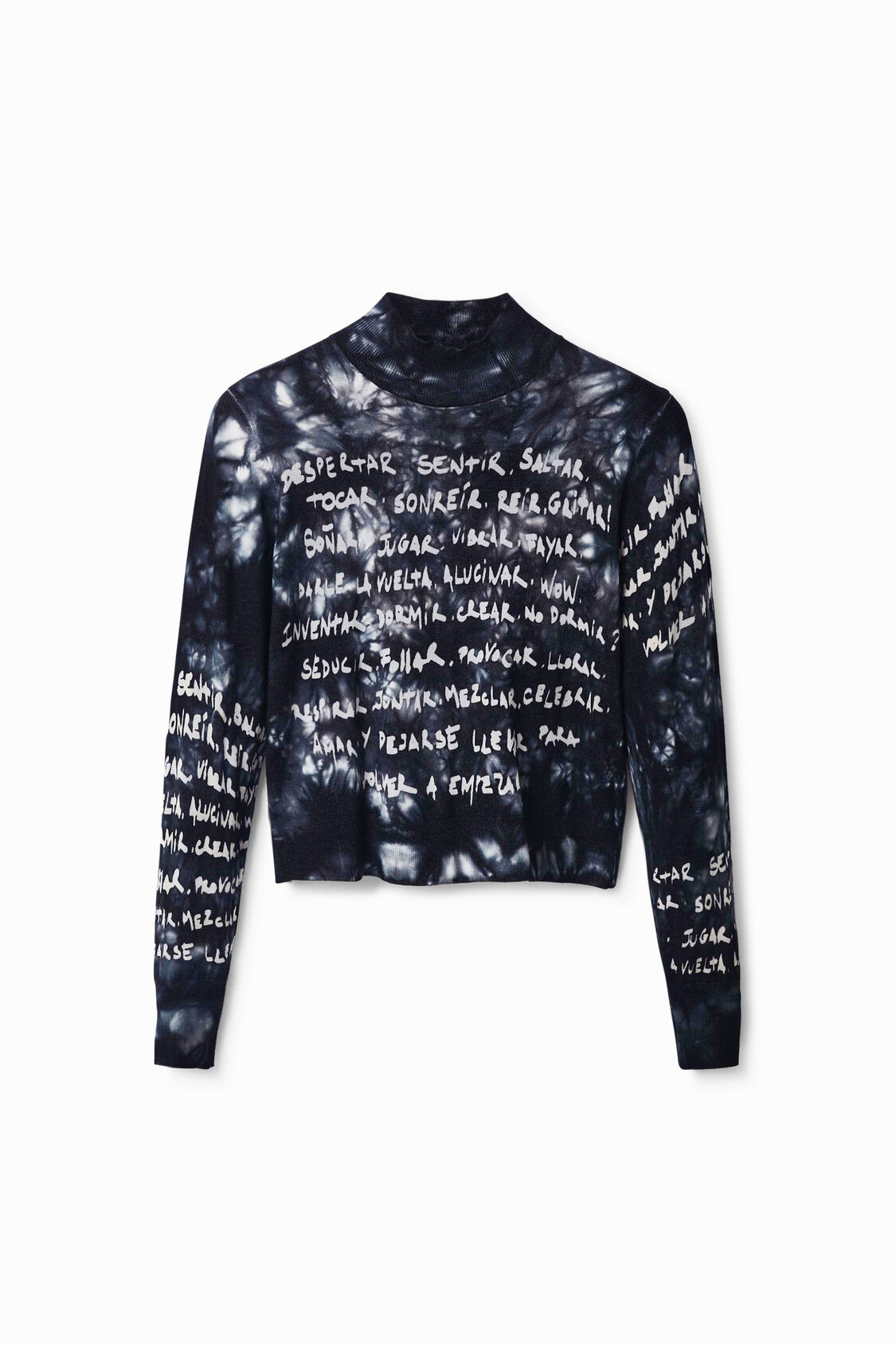 digestión Perfecto Matar Jersey tie-dye Manifesto | Desigual.com
