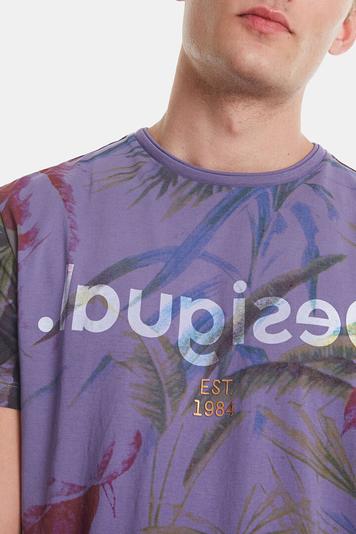 T-shirt havaiana floral | Desigual