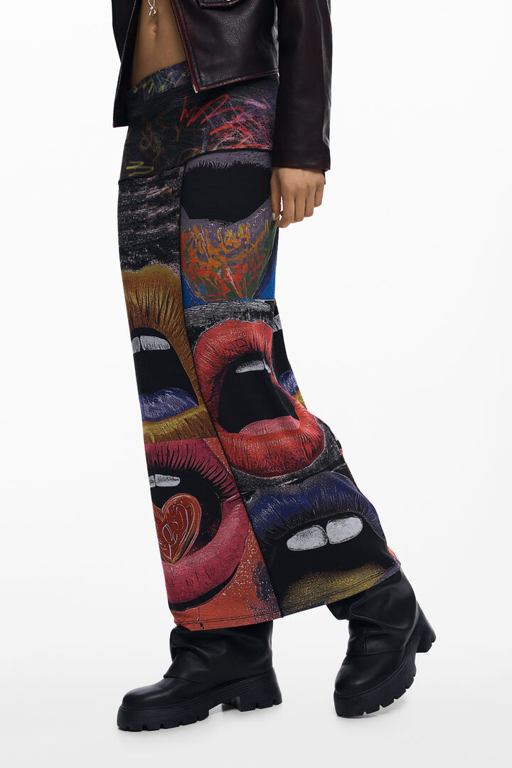 KNEE KNIT SKIRT | Desigual