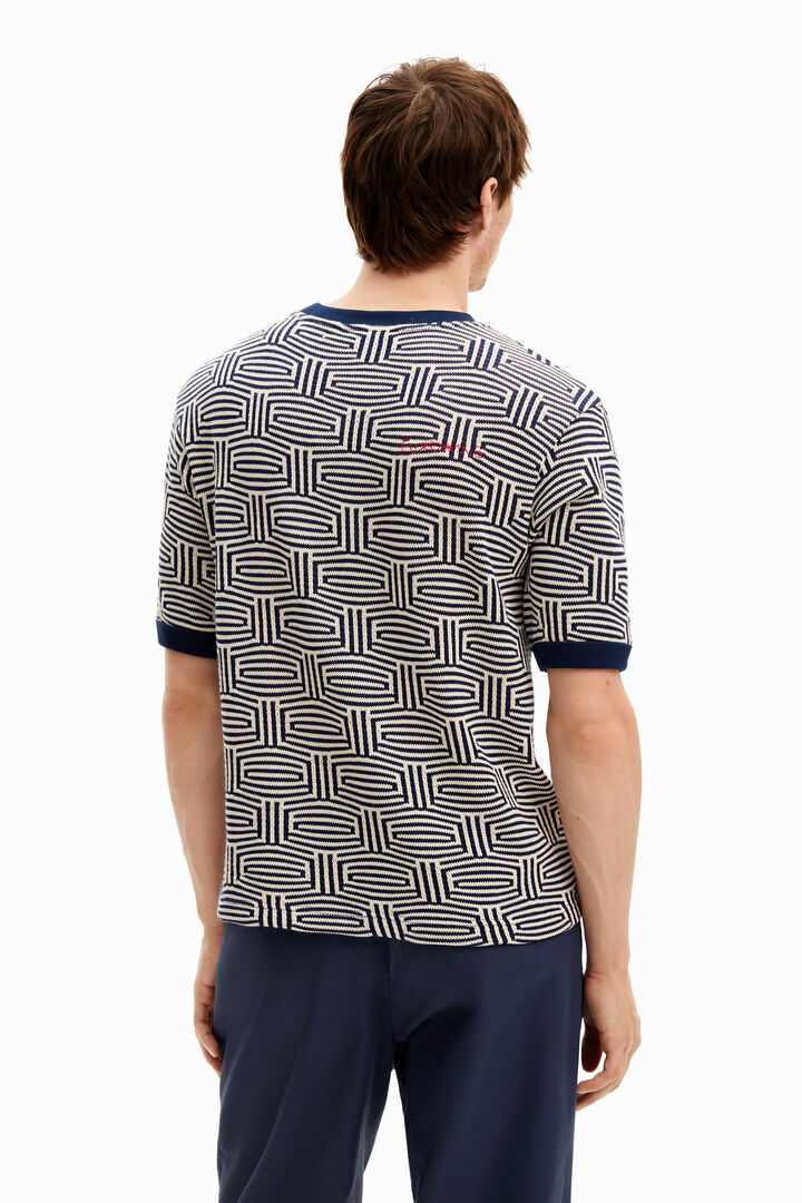 Geometric print T-shirt | Desigual