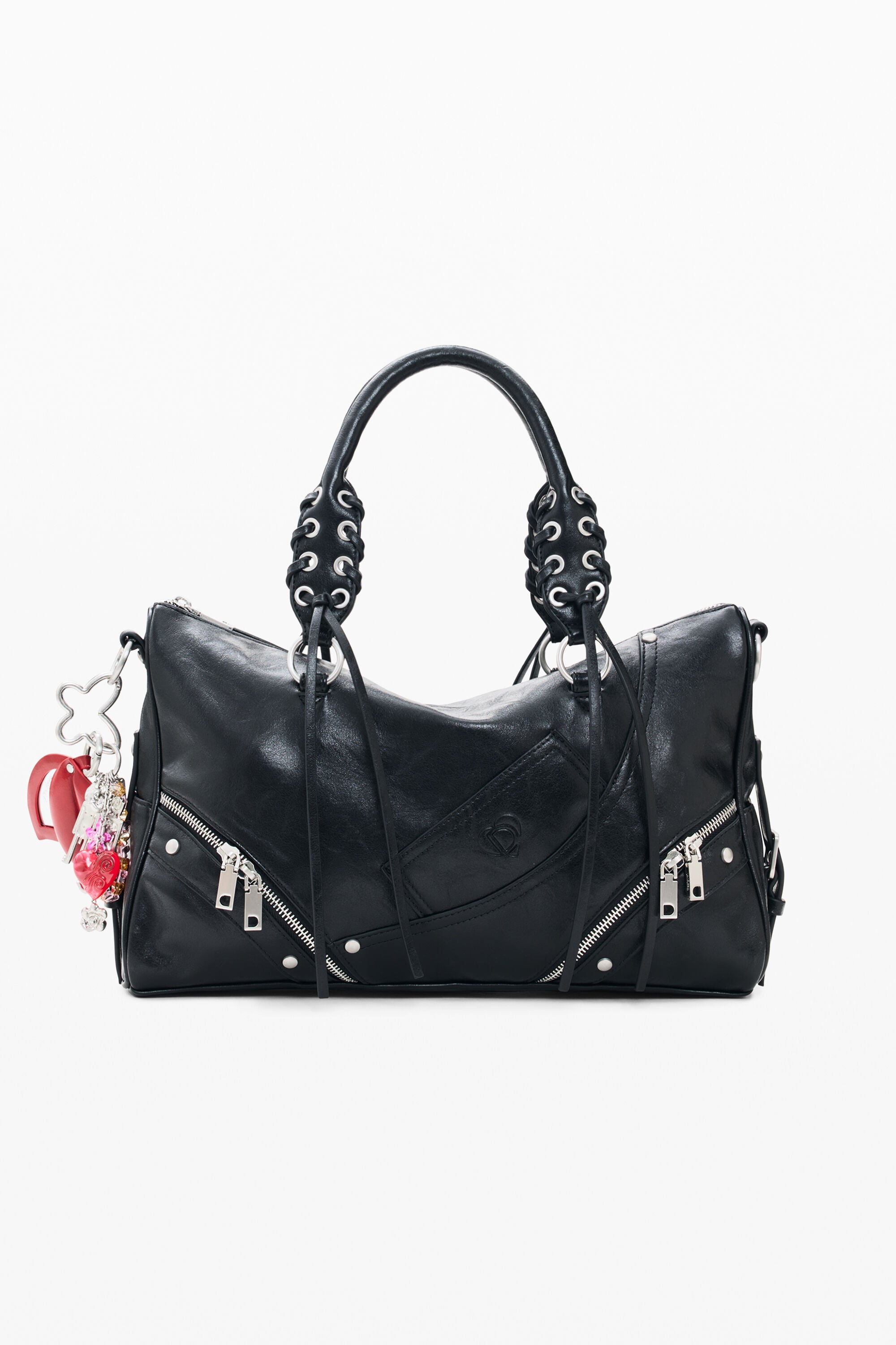 Desigual, Sac matelassé moyen, PolyurÉThane, Noir, U