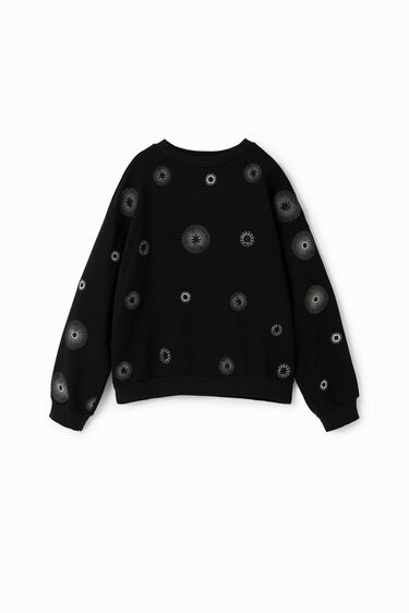 Dessuadora brodats geomètrics | Desigual