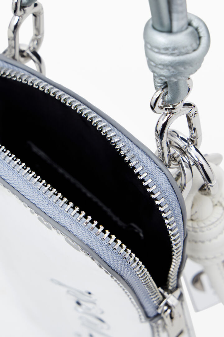 Phone holder-wallet with leather effect | Desigual
