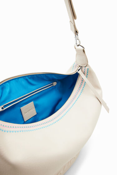 Midsize embroidered bag | Desigual