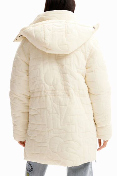 Abric encoixinat cremalleres | Desigual