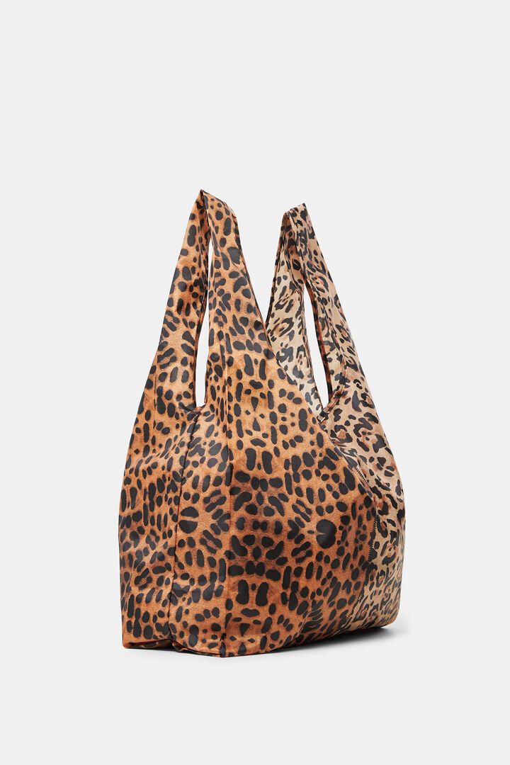 Bolsa plegable leopardo | Desigual