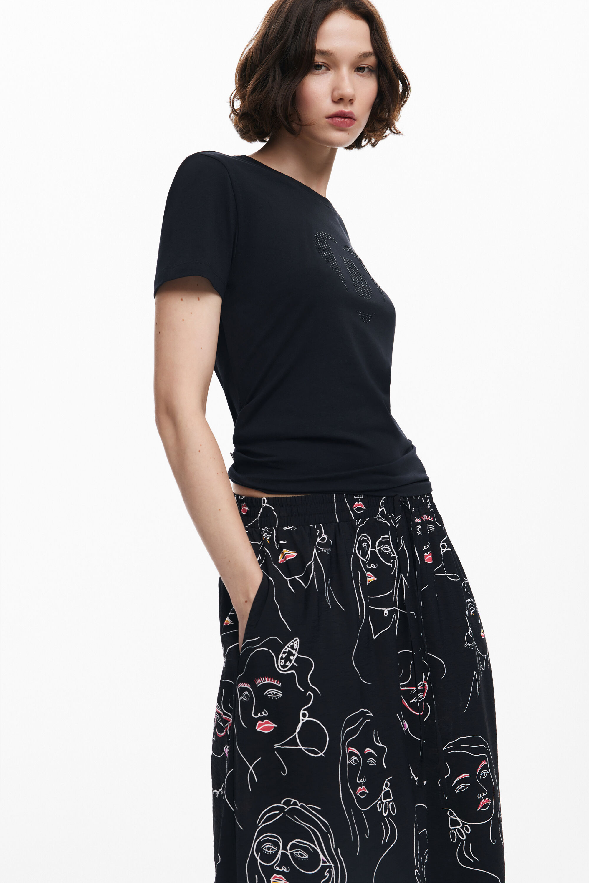 Jupe longue desigual top
