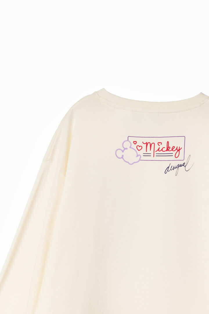 Camiseta corazones Mickey Mouse | Desigual
