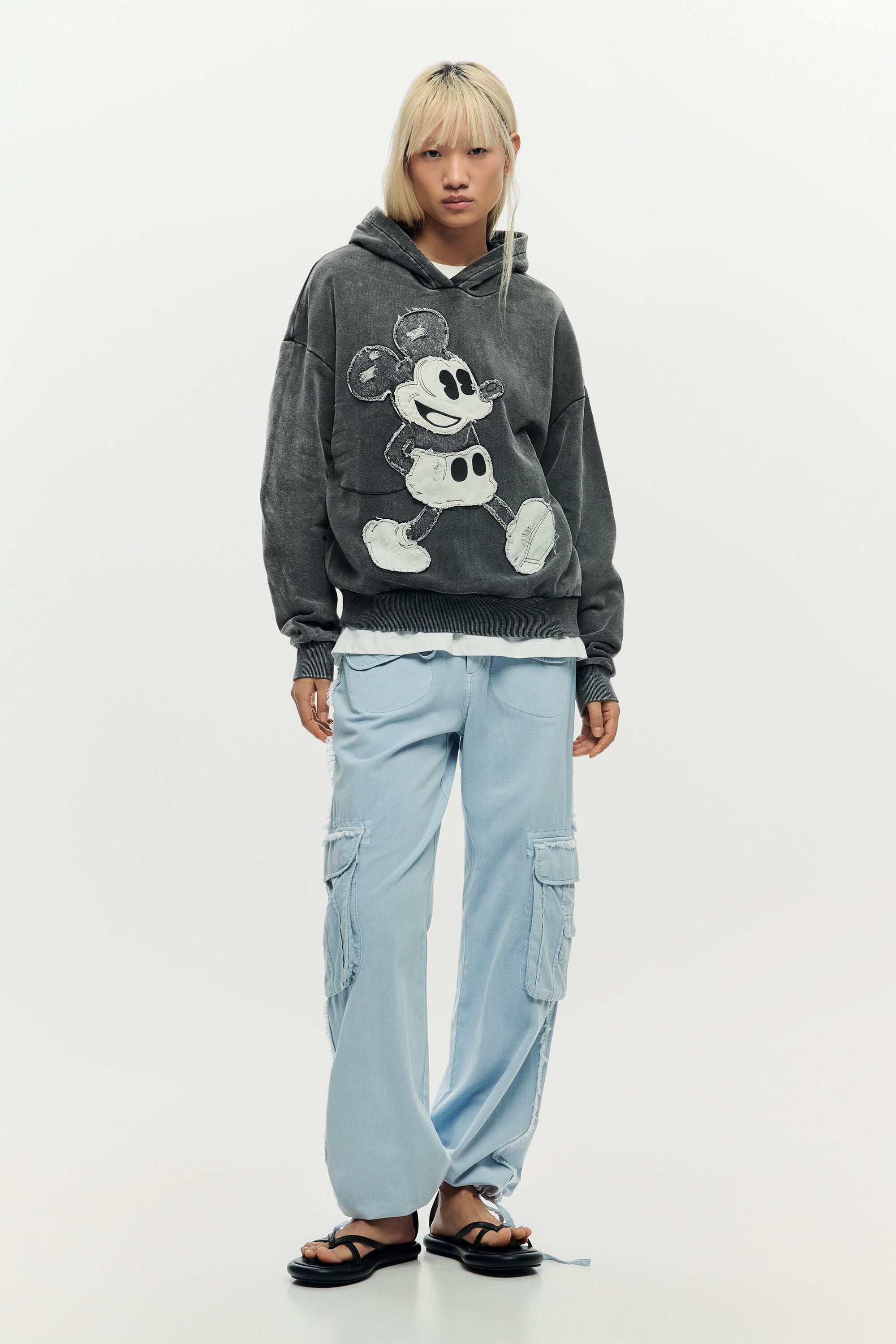 ミッキー Disney™ パーカー 黒 メンズ I Desigual.com