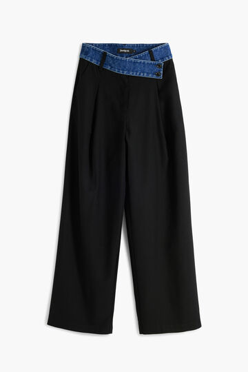 Tailored pants combined | Desigual