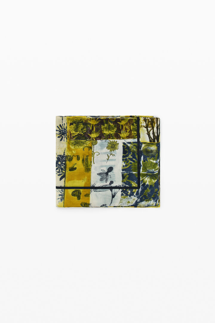 Foulard Estampado Rectangular