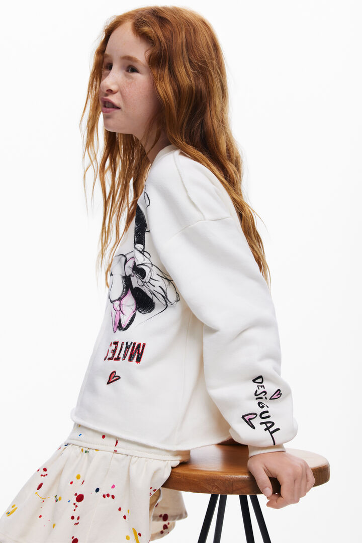 Mickey Mouse&trade; Kiss Sweatshirt | Desigual