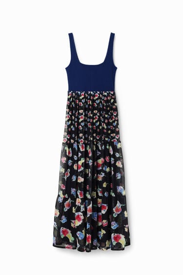 Midi haljina s cvjetnim printom | Desigual