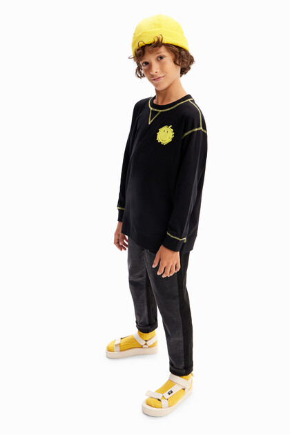 T-shirt contraste Smiley®