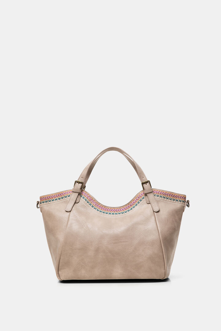 Embroidered bag curves | Desigual