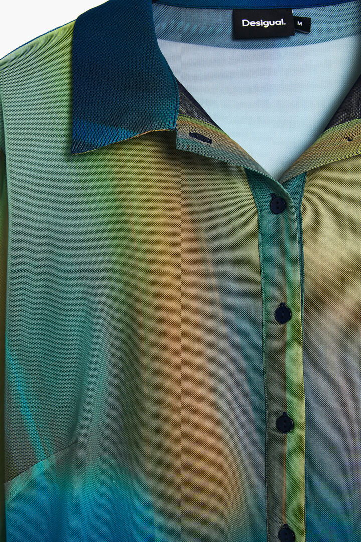 CAMISETA DE MANGA LONGA DE MALHA | Desigual