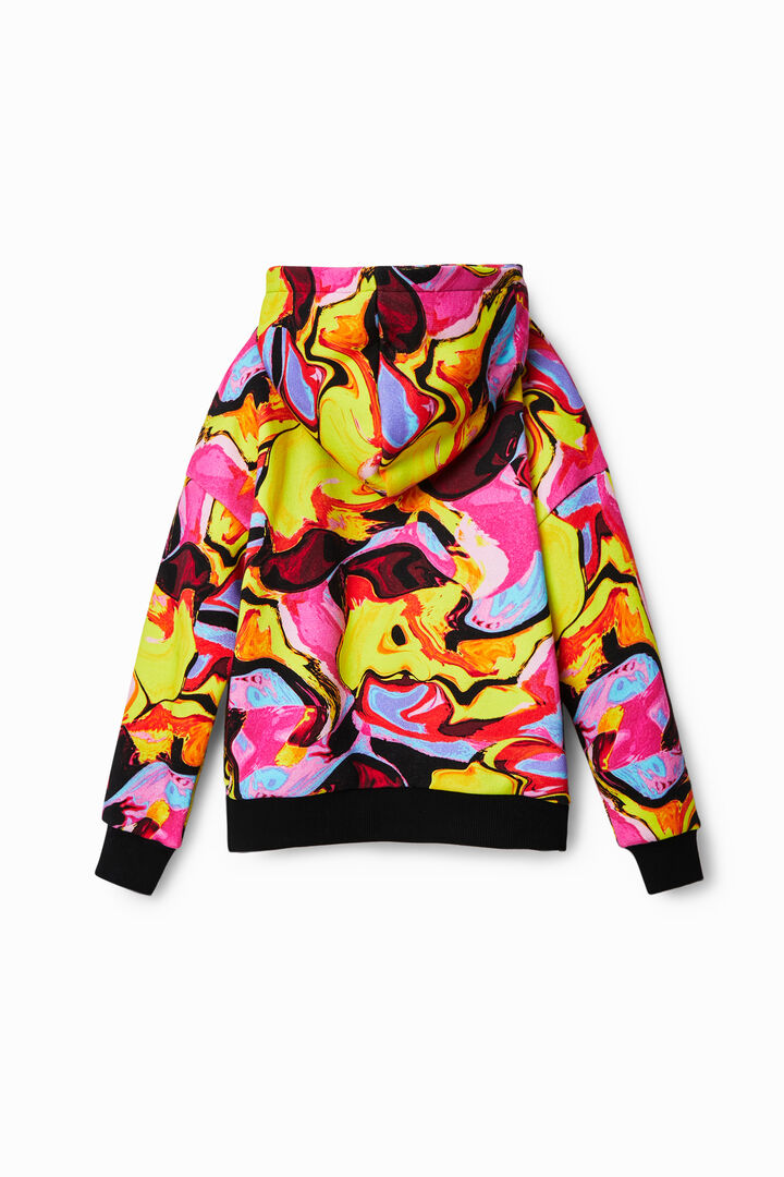 Digital print hoodie | Desigual