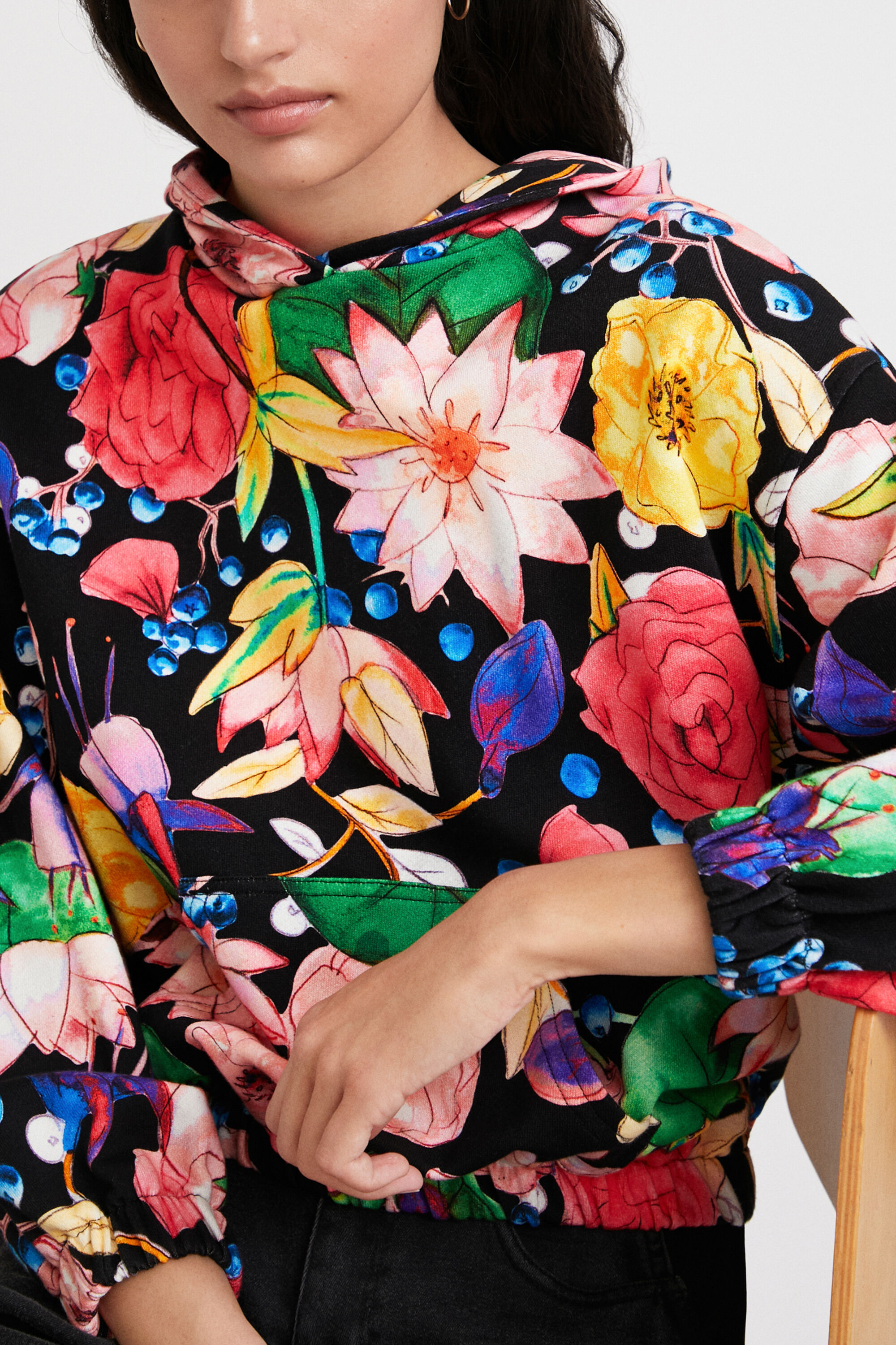 Floral sweatshirt | Desigual.com
