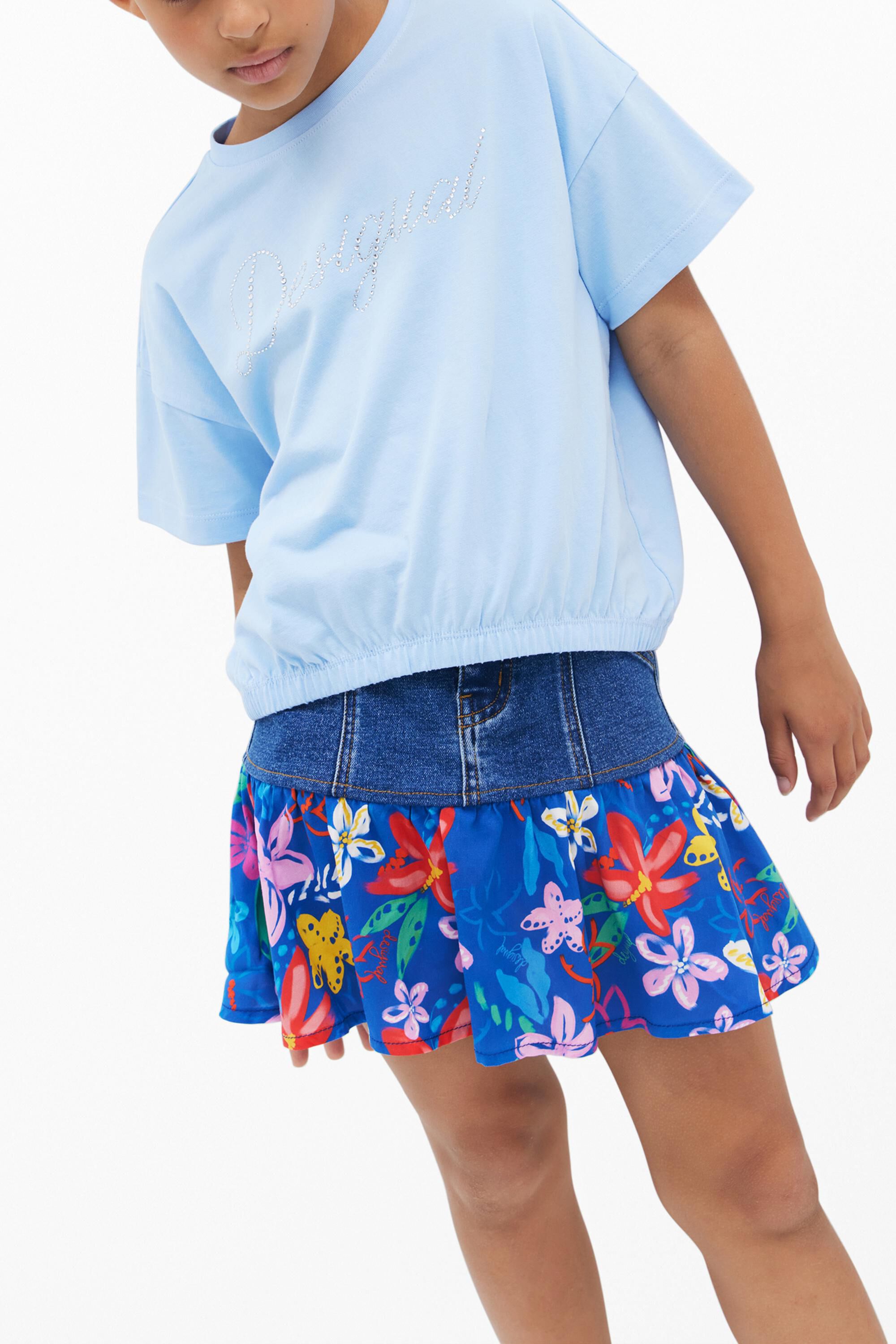 Camiseta Desigual strass
