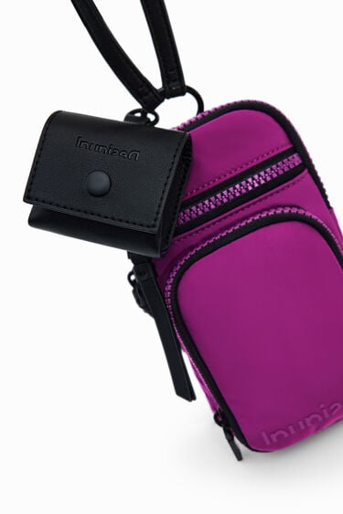 Plain smartphone pouch with logo | Desigual