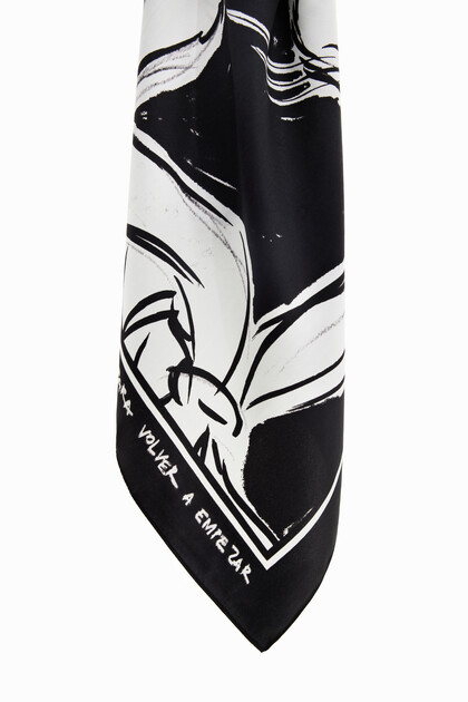 Bugs Bunny square scarf