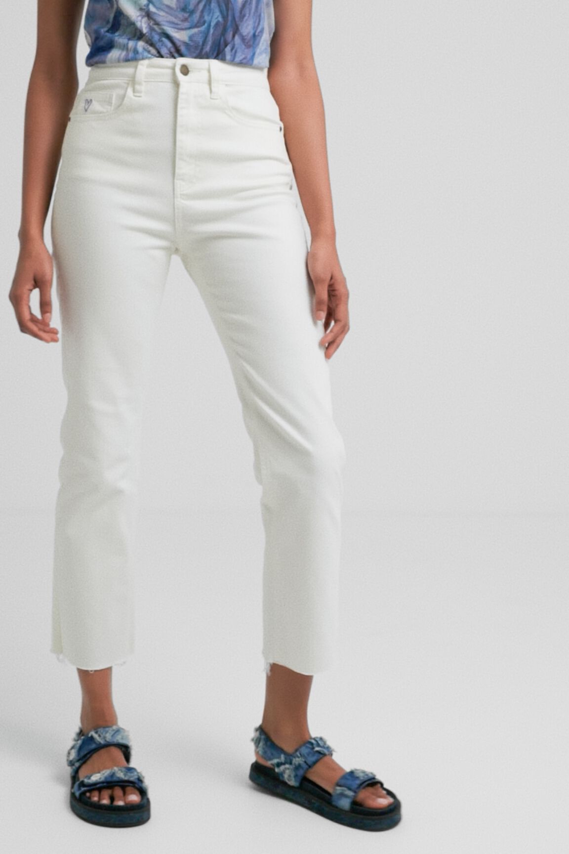 Desigual deals white jeans
