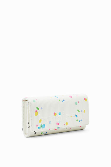 Large paint wallet | Desigual