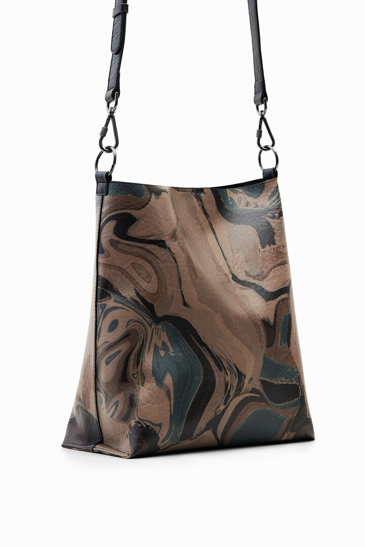 Camouflage bucket bag | Desigual